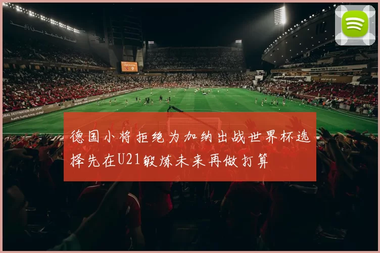 德国小将拒绝为加纳出战世界杯选择先在U21锻炼未来再做打算