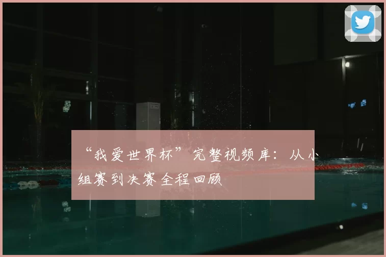 “我爱世界杯”完整视频库：从小组赛到决赛全程回顾