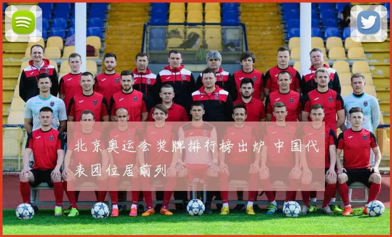 北京奥运会奖牌排行榜出炉 中国代表团位居前列
