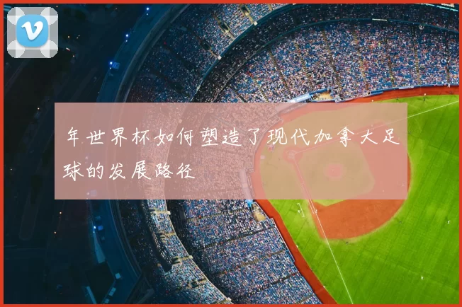 年世界杯如何塑造了现代加拿大足球的发展路径
